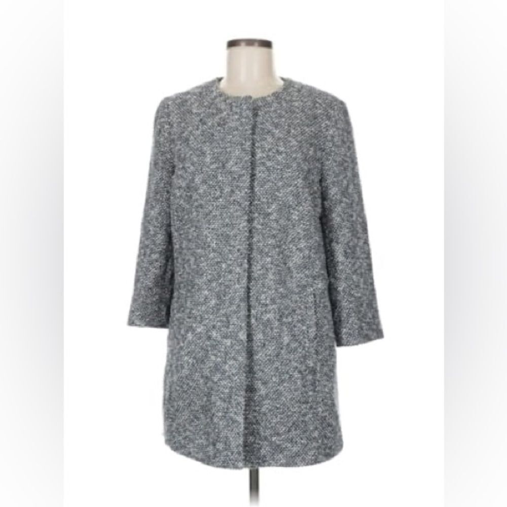Talbots Soft Italian Boucle Tweed Coat Size 10